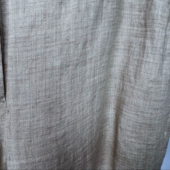 Zara Tan Lightweight Cropped Pants Size 6 - Picture 4 of 10